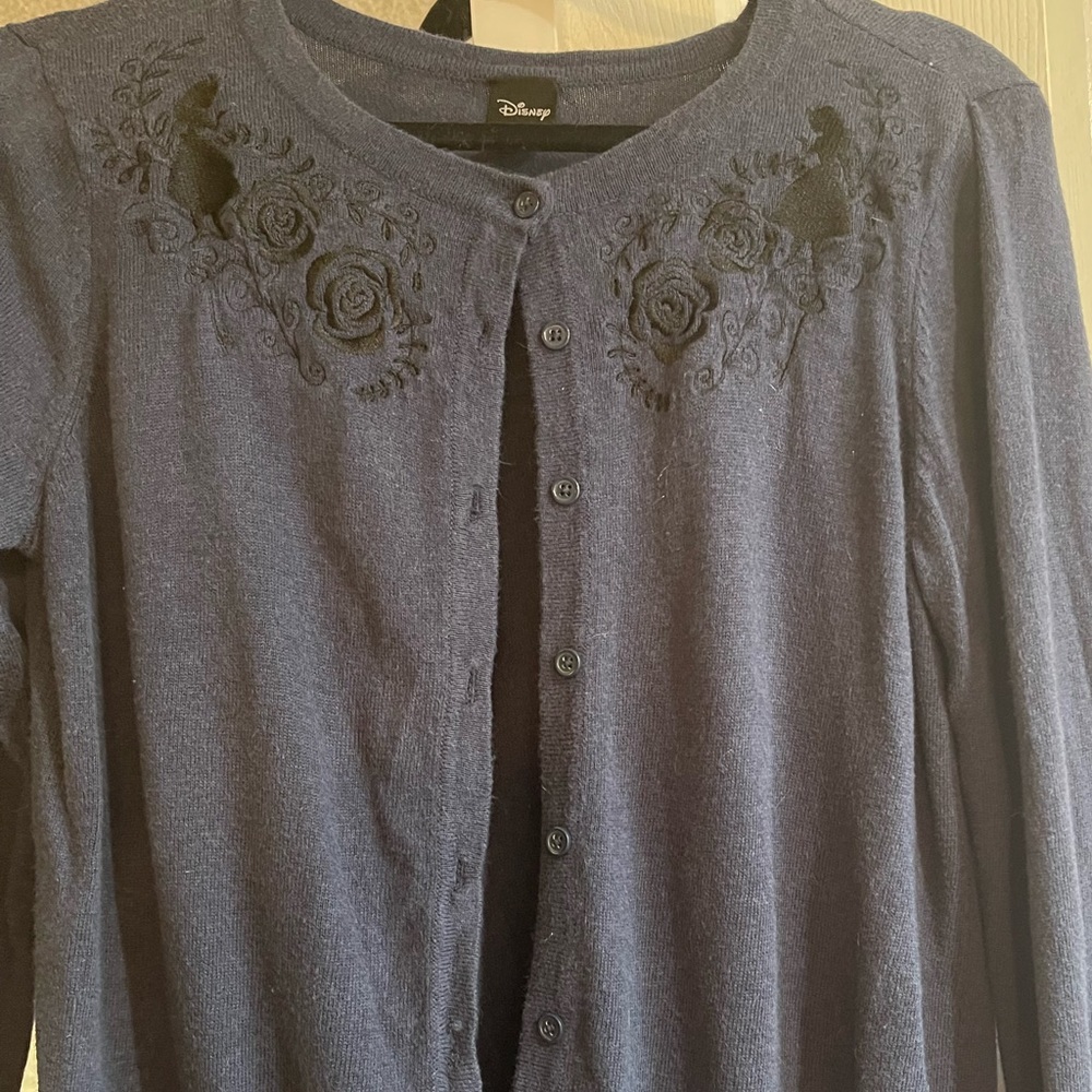 Alice In Wonderland Cardigan size Large
